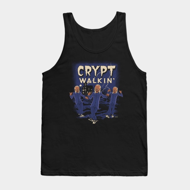 Crypt Walkin' Tank Top by Peter Katsanis Art